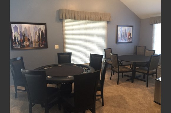 Game Room With Lots of Board games at Nicolet Highlands Apartments 55+, DePere, WI,54115